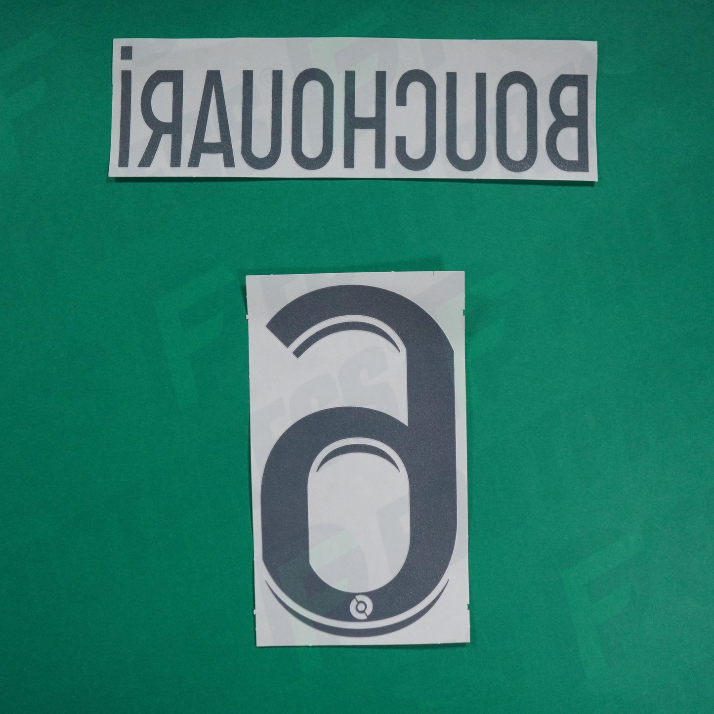 Flocage Officiel - AS Saint-Etienne, Bouchouari, 2023/2024, Third, Blanc