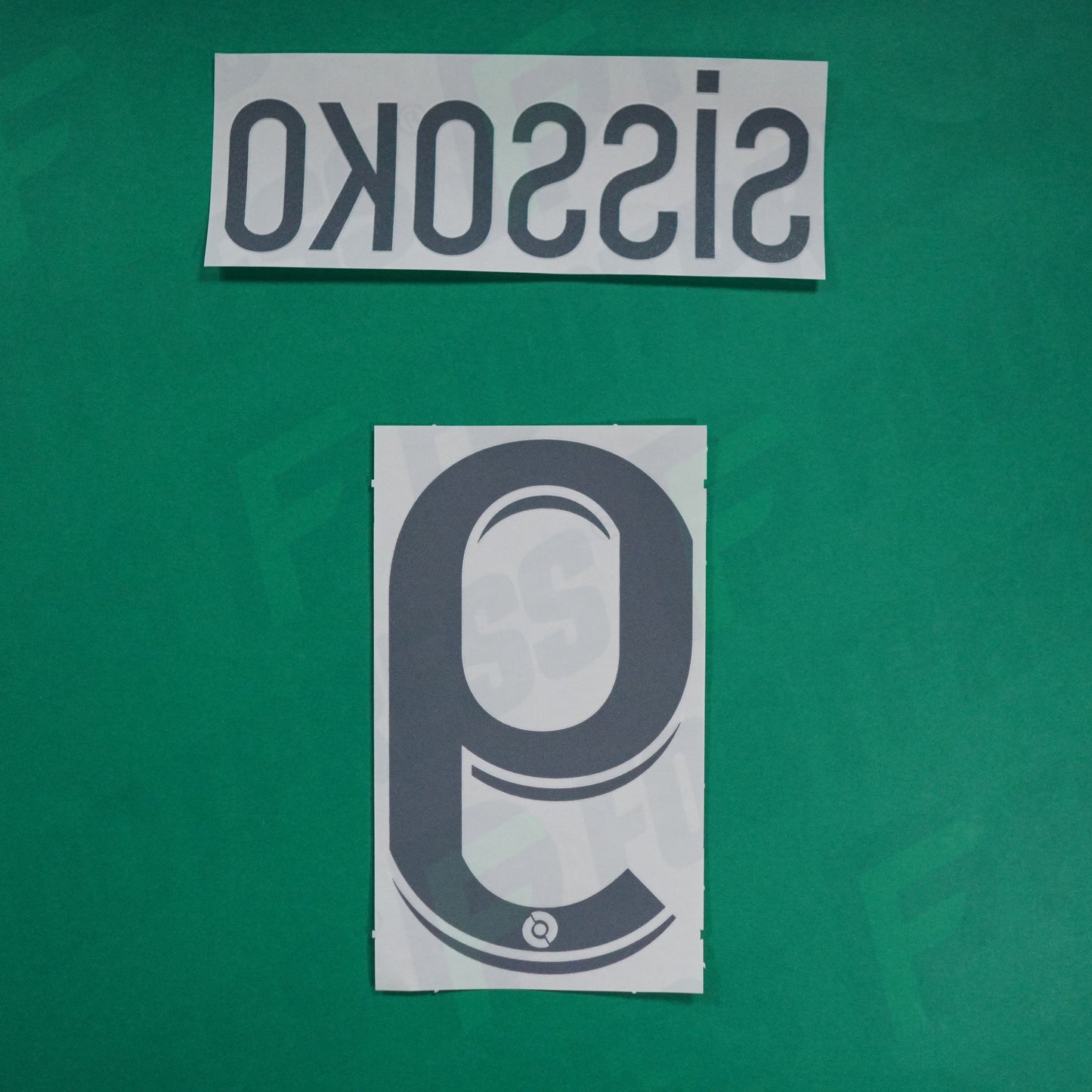 Flocage Officiel - AS Saint-Etienne, Sissoko, 2023/2024, Third, Blanc