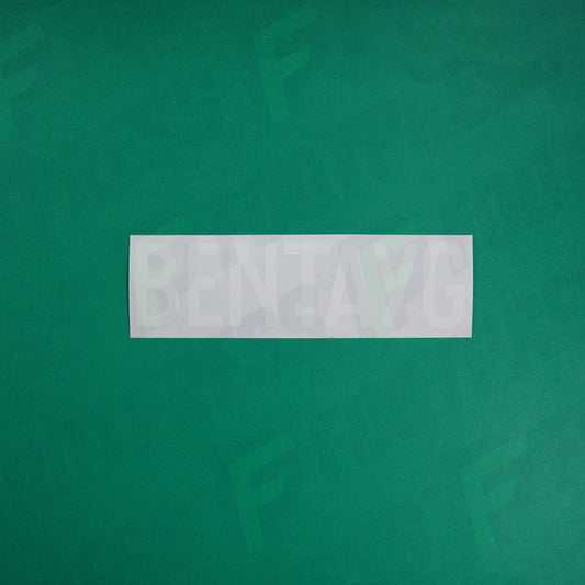 Flocage Officiel - AS Saint-Etienne, Nom Seul, Bentayg, 2023/2024, Third, Blanc