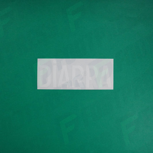 Flocage Officiel - AS Saint-Etienne, Nom Seul, Diarra, 2023/2024, Third, Blanc