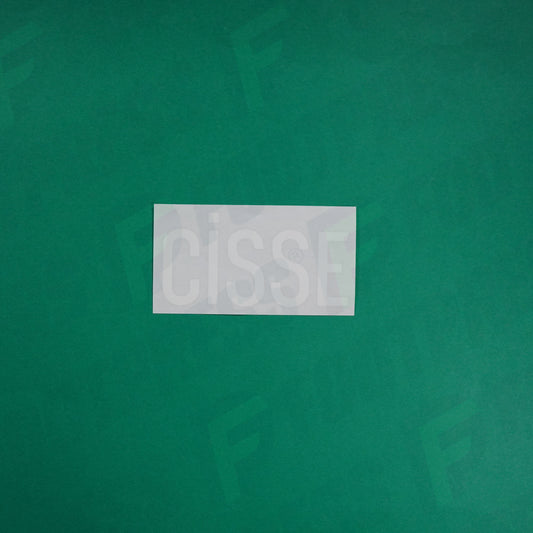 Flocage Officiel - AS Saint-Etienne, Nom Seul, Cissé, 2022/2023 2023/2024, Home, Blanc/Vert