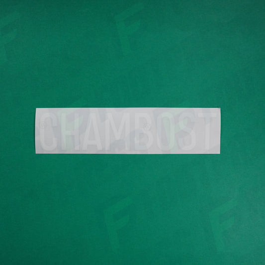 Flocage Officiel - AS Saint-Etienne, Nom Seul, Chambost, 2022/2023 2023/2024, Home, Blanc/Vert