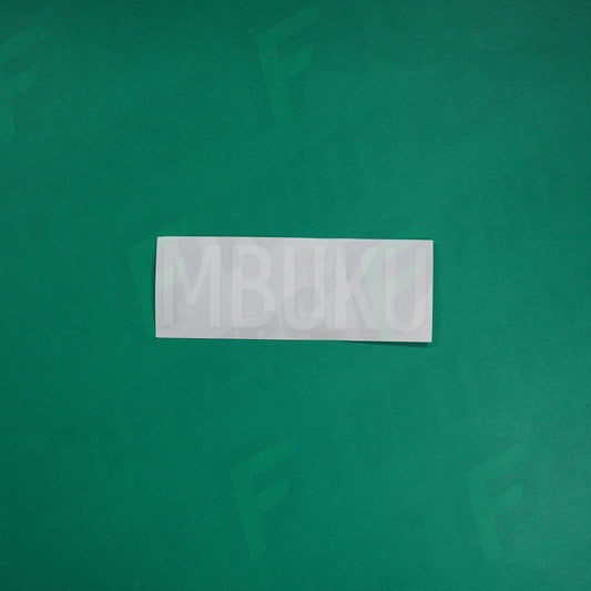 Flocage Officiel - AS Saint-Etienne, Nom Seul, Mbuku, 2022/2023 2023/2024, Home, Blanc/Vert