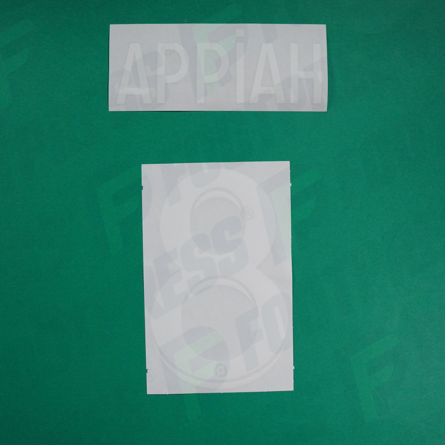 Flocage Officiel - AS Saint-Etienne, Appiah, 2022/2023 2023/2024, Home, Blanc/Vert