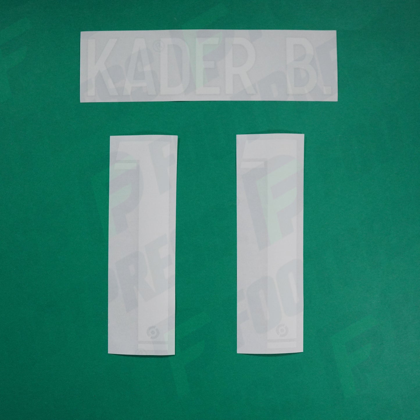 Flocage Officiel - AS Saint-Etienne, Kader Bamba, 2022/2023 2023/2024, Home, Blanc/Vert