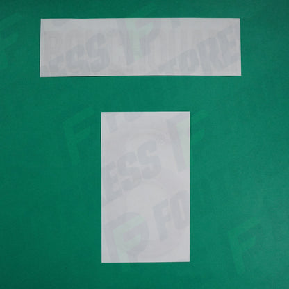 Flocage Officiel - AS Saint-Etienne, Bouchouari, 2022/2023, Third, Argenté