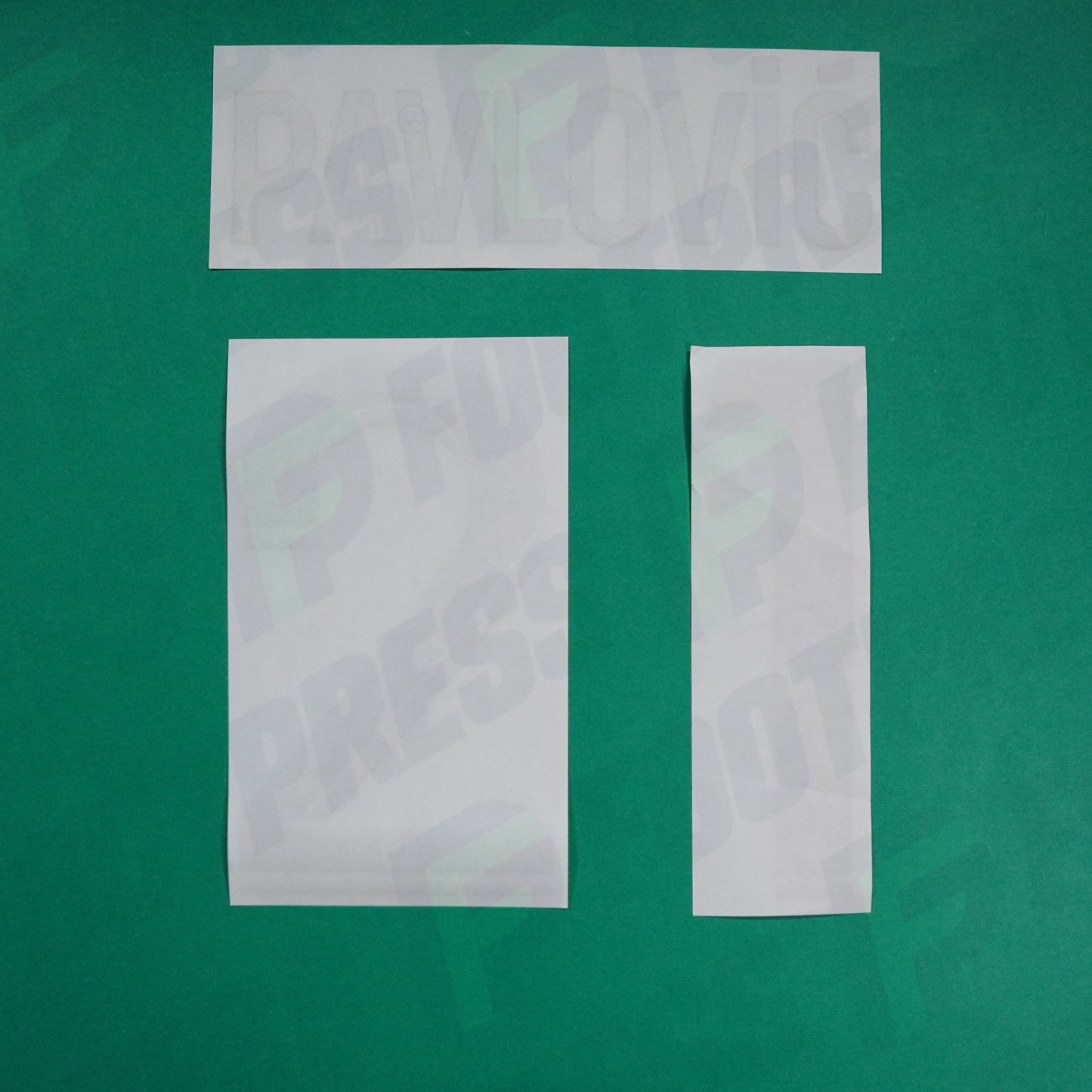 Flocage Officiel - AS Saint-Etienne, Pavlovic, 2022/2023, Third, Argenté