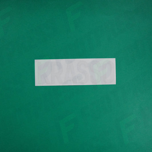 Flocage Officiel - AS Saint-Etienne, Nom Seul, Krasso, 2022/2023, Third, Argenté