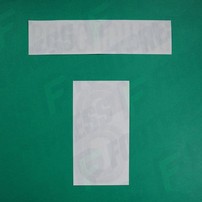 Flocage Officiel - AS Saint-Etienne, Bouchouari, 2024/2025, Third, Noir