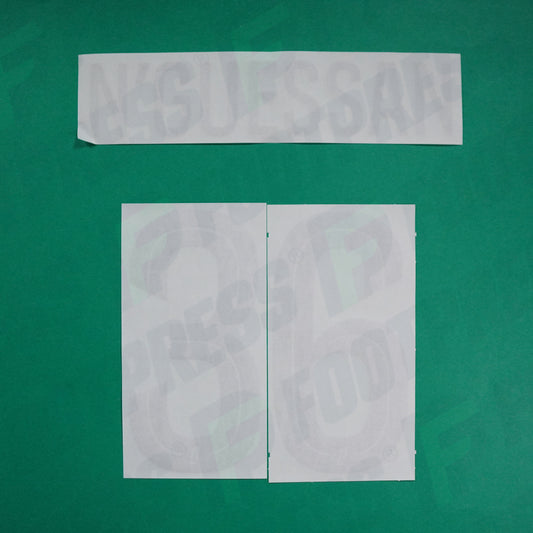 Flocage Officiel - AS Saint-Etienne, N'Guessan, 2024/2025, Third, Noir