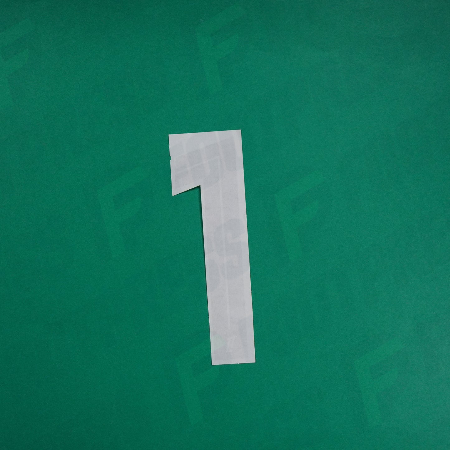 Flocage Officiel - AS Saint-Etienne, Chiffre Seul, 1, 2024/2025, Third, Noir