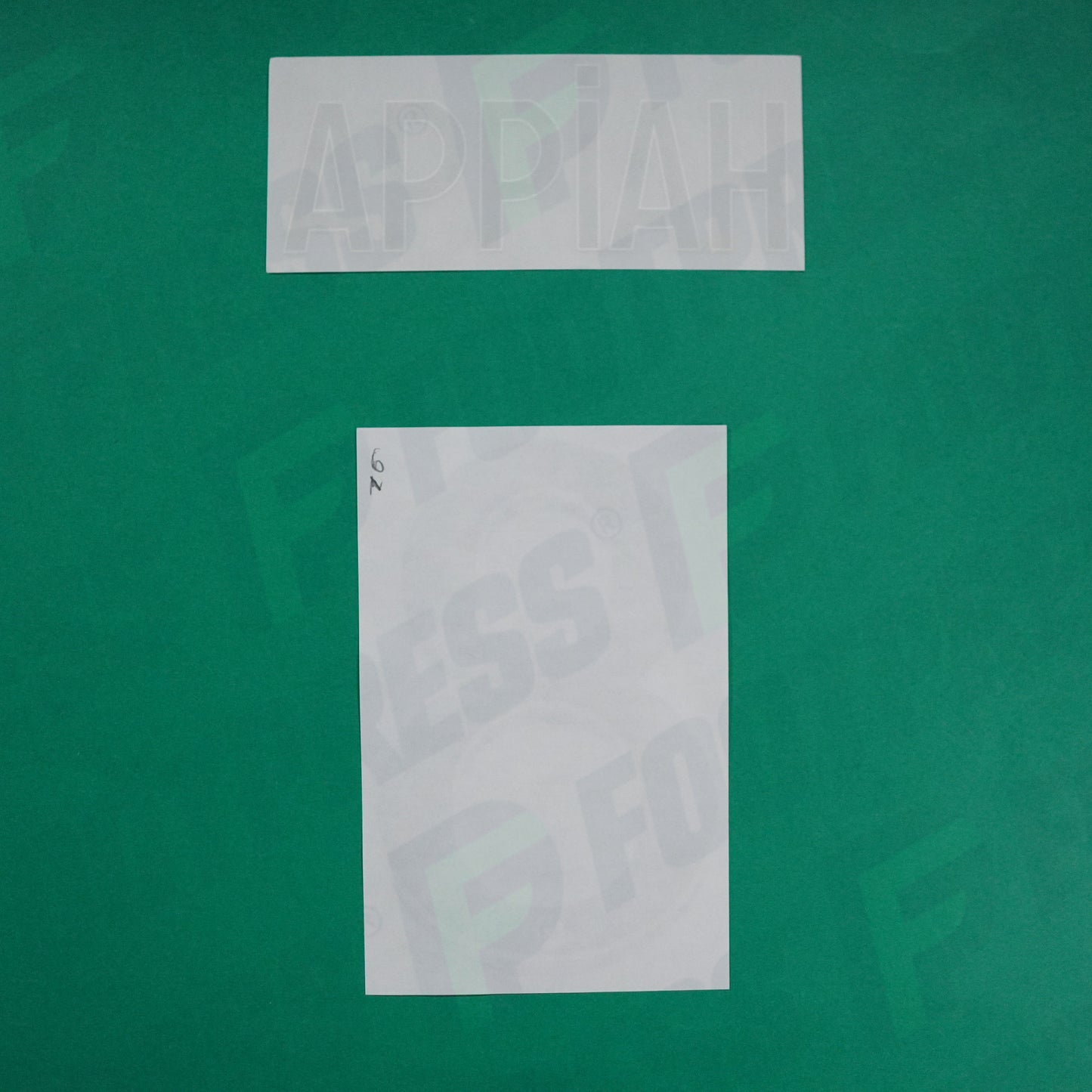 Flocage Officiel - AS Saint-Etienne, Appiah, 2022/2023 2023/2024, Away, Vert/Blanc