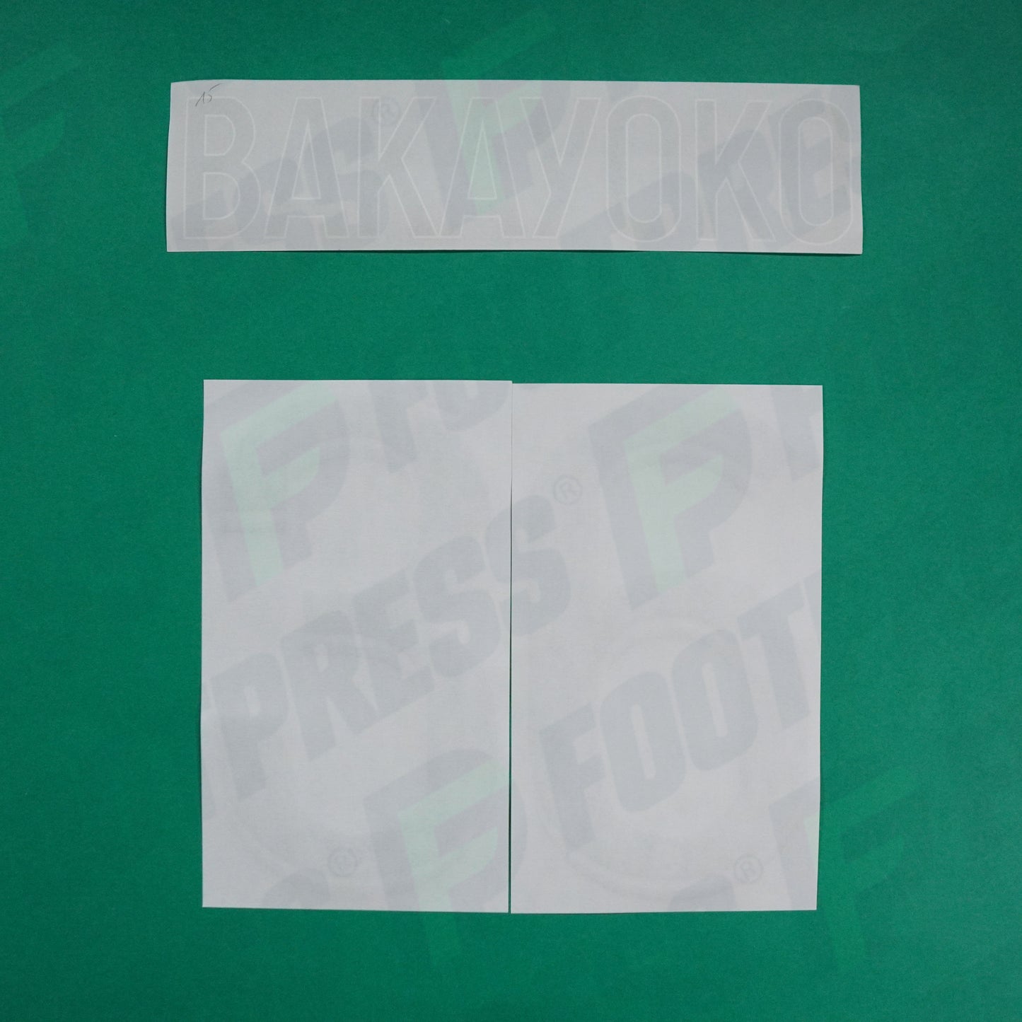 Flocage Officiel - AS Saint-Etienne, Bakayoko, 2022/2023 2023/2024, Away, Vert/Blanc