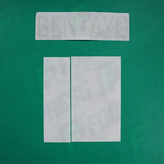 Flocage Officiel - AS Saint-Etienne, Bentayg, 2022/2023 2023/2024, Away, Vert/Blanc