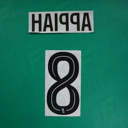 Flocage Officiel - AS Saint-Etienne, Appiah, 2024/2025, Third, Noir