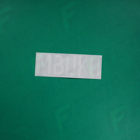 Flocage Officiel - AS Saint-Etienne, Nom Seul, Mbuku, 2023/2024, Third, Blanc