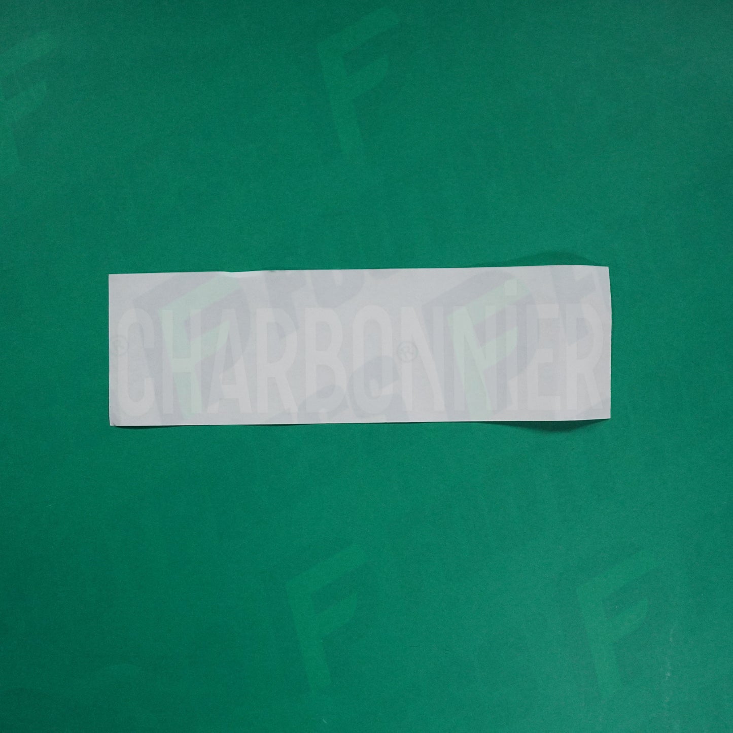 Flocage Officiel - AS Saint-Etienne, Nom Seul, Charbonnier, 2023/2024, Third, Blanc