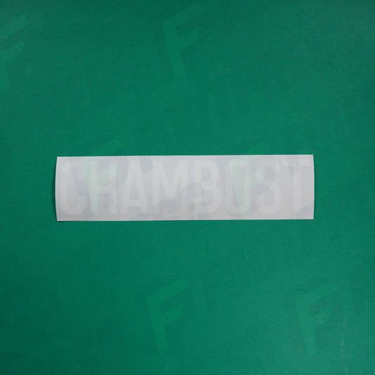 Flocage Officiel - AS Saint-Etienne, Nom Seul, Chambost, 2023/2024, Third, Blanc