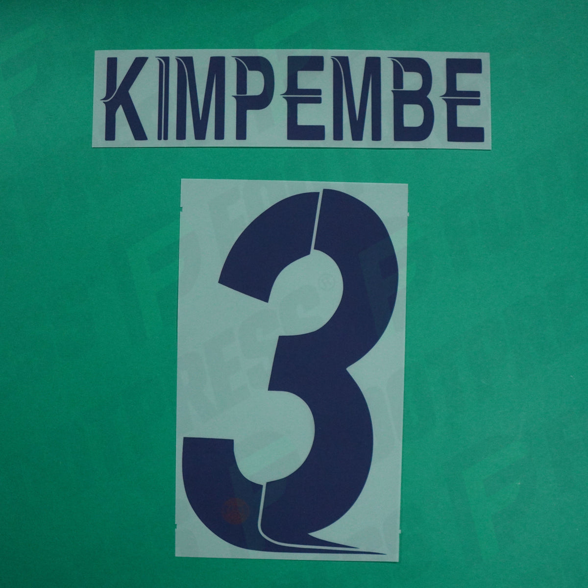 Flocage Officiel - Paris Saint-Germain, Kimpembe, 2023/2024, Away LDC, Bleu/Rouge