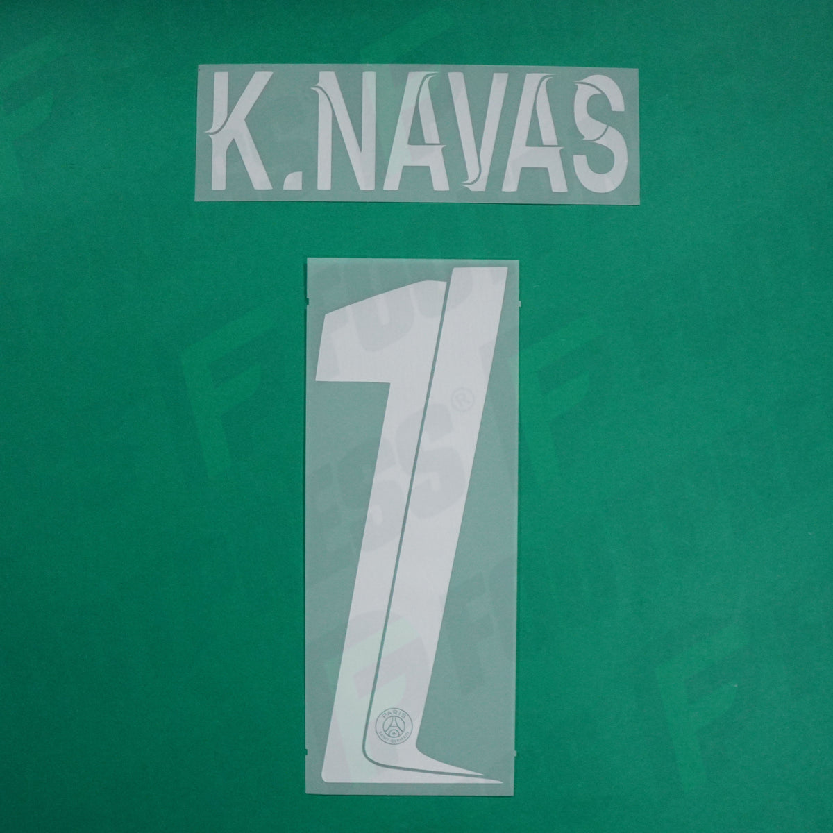 Flocage Officiel - Paris Saint-Germain, Keylor Navas, 2023/2024, GK LDC, Blanc