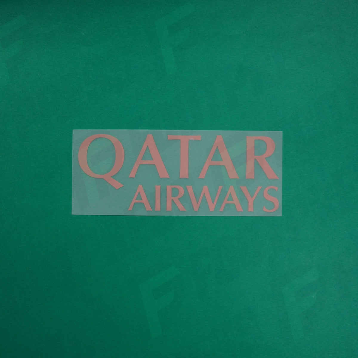 Flocage Officiel - Sponsor, Paris Saint-Germain, Qatar Airways, Rose
