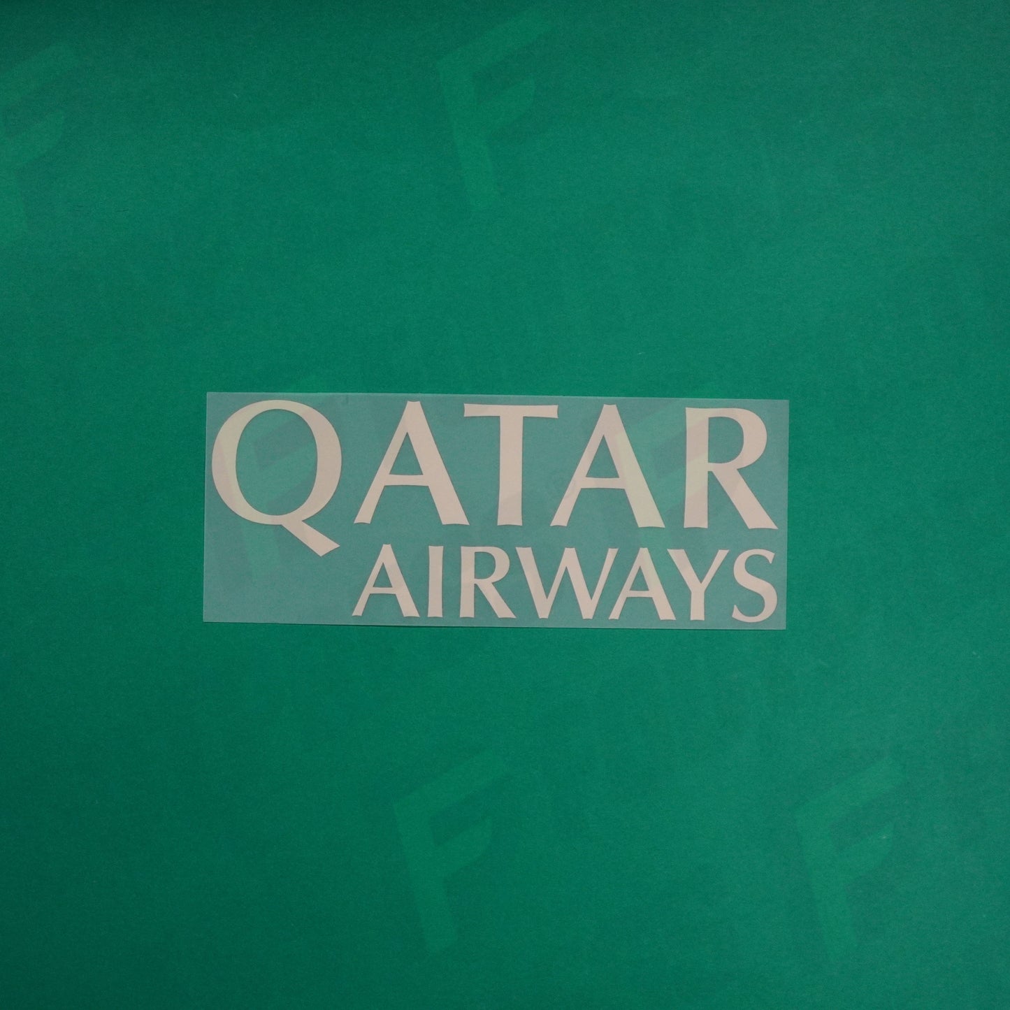 Flocage Officiel - Sponsor, Paris Saint-Germain, Qatar Airways, Crème