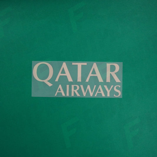 Flocage Officiel - Sponsor, Paris Saint-Germain, Qatar Airways, Crème