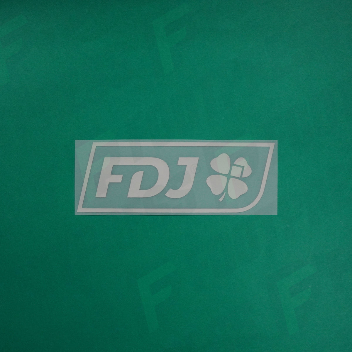 Flocage Officiel - Sponsor, Paris Saint-Germain, FDJ, Argenté