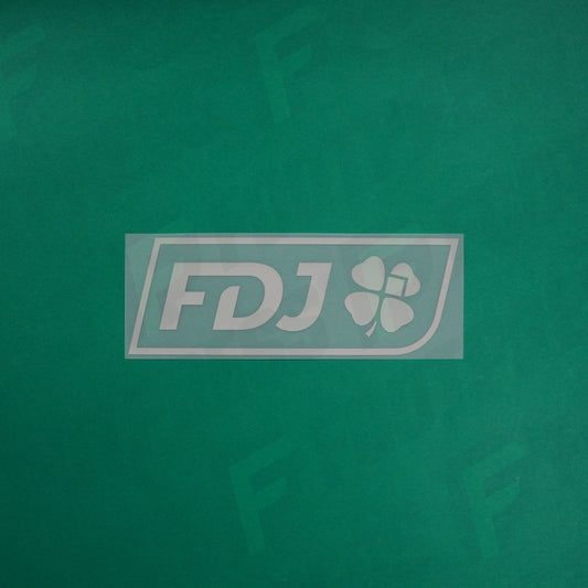 Flocage Officiel - Sponsor, Paris Saint-Germain, FDJ, Argenté