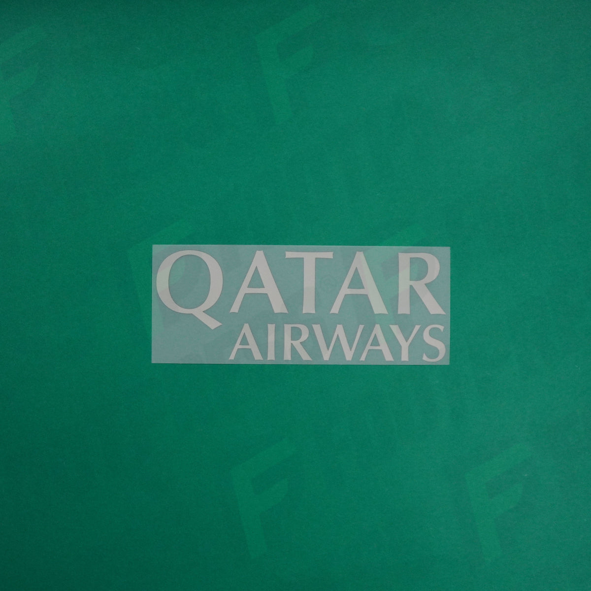 Flocage Officiel - Sponsor, Paris Saint-Germain, Qatar Airways, Petit, Argenté