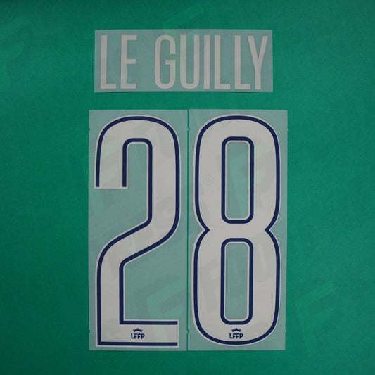 Flocage Officiel - Paris Saint-Germain Féminine, Le Guilly, 2024/2025, Fourth, Argenté