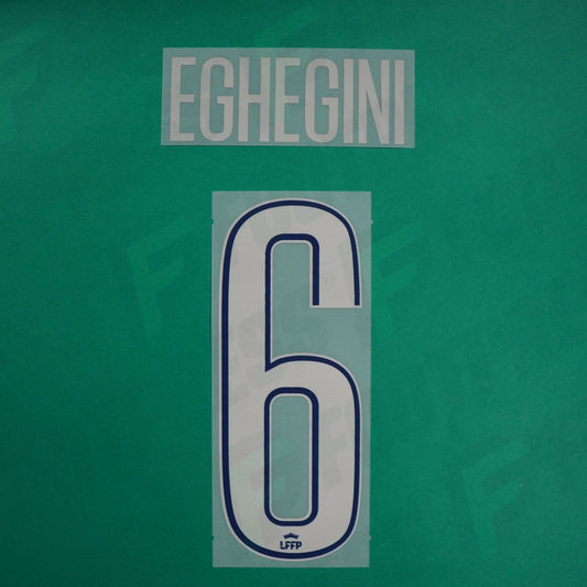 Flocage Officiel - Paris Saint-Germain Féminine, Echegini, 2024/2025, Fourth, Argenté