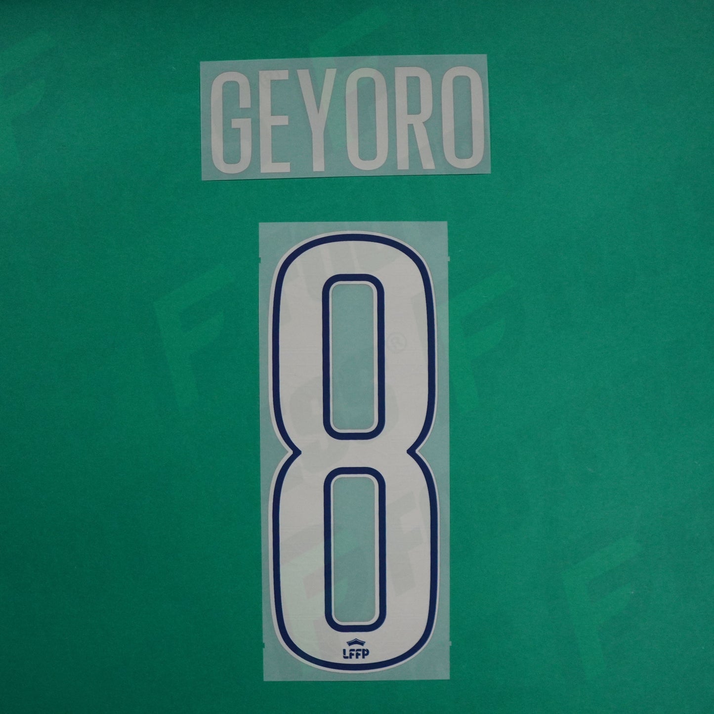 Flocage Officiel - Paris Saint-Germain Féminine, Geyoro, 2024/2025, Fourth, Argenté