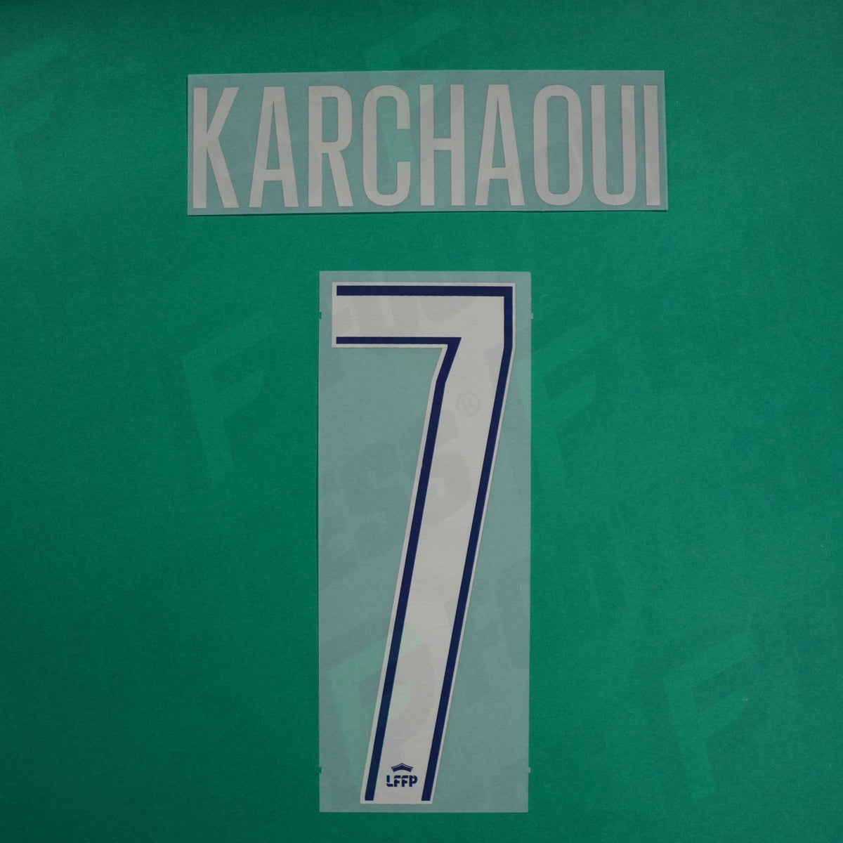 Flocage Officiel - Paris Saint-Germain Féminine, Karchaoui, 2024/2025, Fourth, Argenté