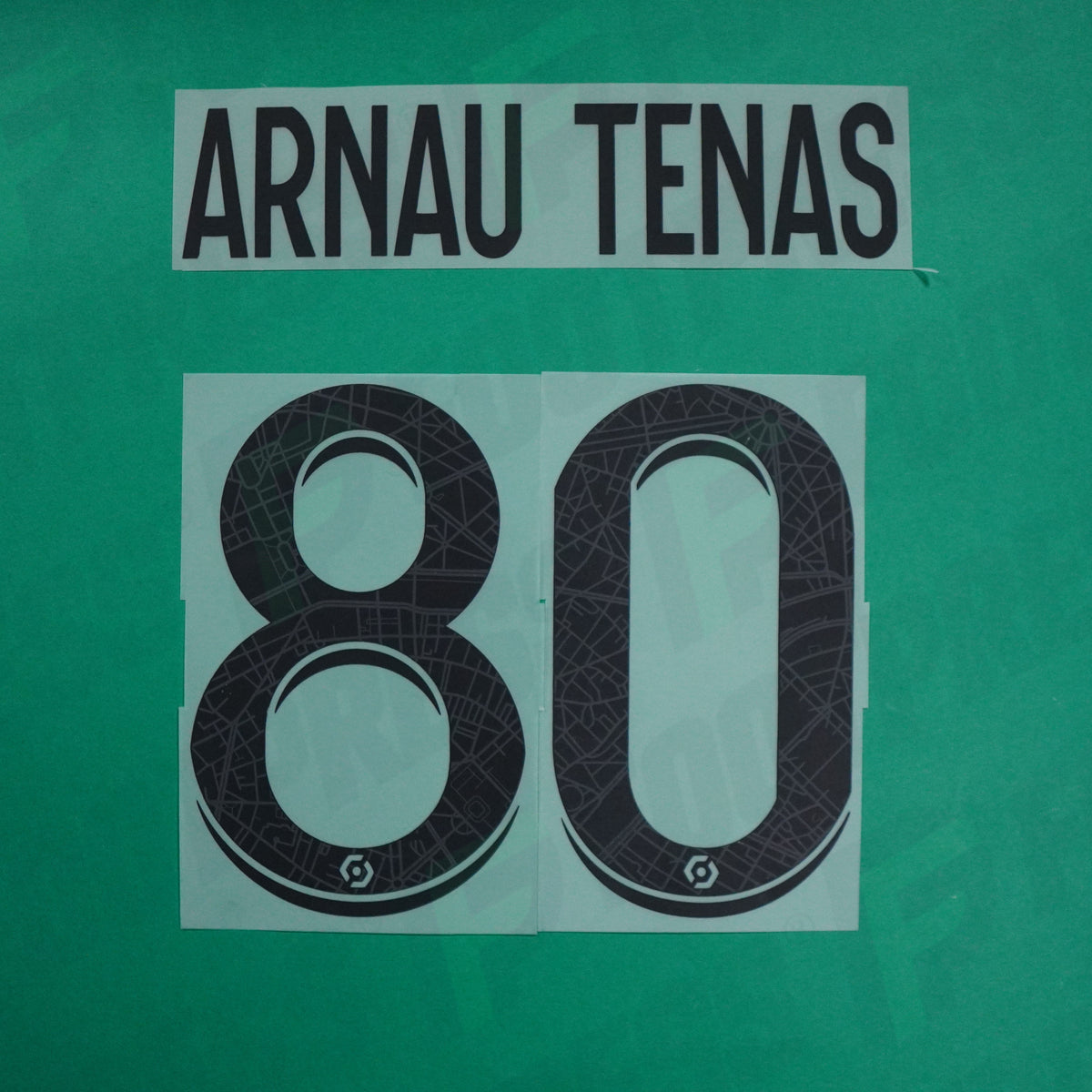 Flocage Officiel - Paris Saint-Germain, Arnau Tenas, 2022/2023, GK, Noir
