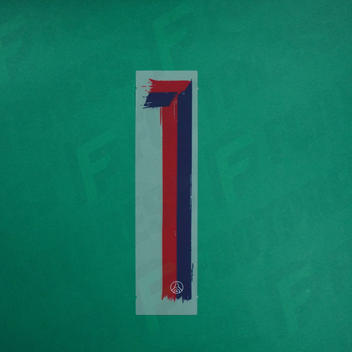 Flocage Officiel - Paris Saint-Germain, Chiffre Seul, 1, 2024/2025, Away Coupe du Monde des Clubs, Rouge/Bleu