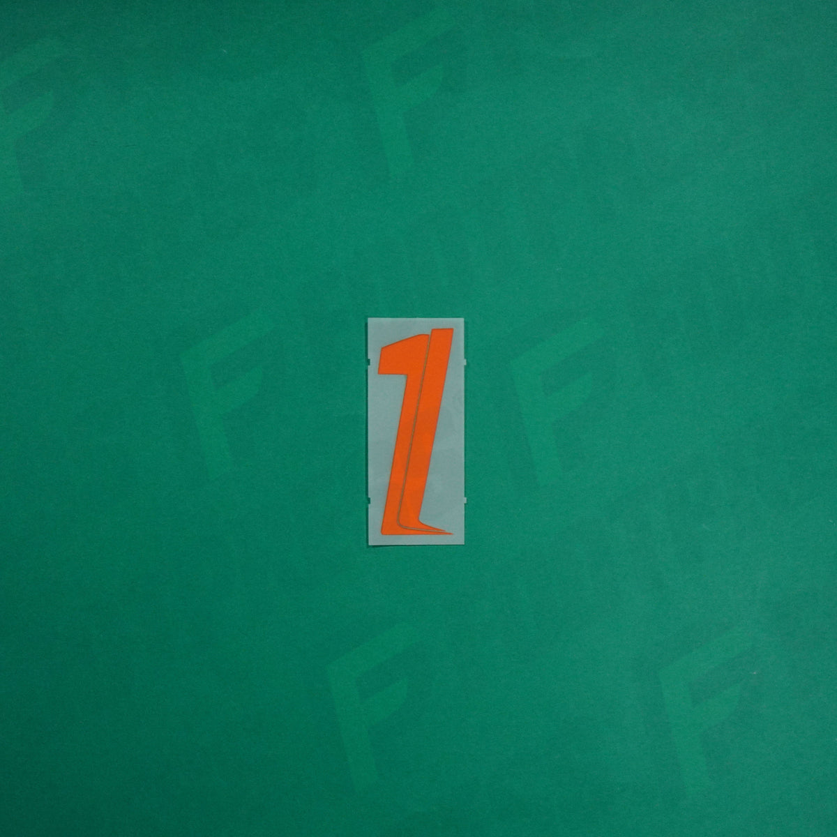 Flocage Officiel - Paris Saint-Germain, Chiffre Short Seul, 1, 2023/2024, Third LDC, Orange