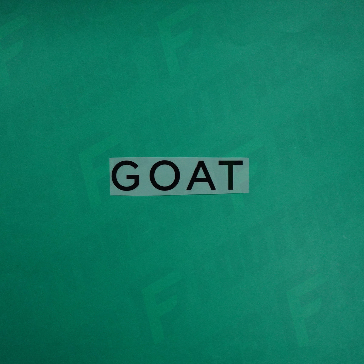 Flocage Officiel - Sponsor, Paris Saint-Germain, GOAT Qualité basse, Très Grand, Noir