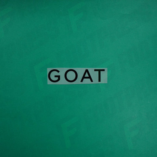 Flocage Officiel - Sponsor, Paris Saint-Germain, GOAT Qualité basse, Très Grand, Noir