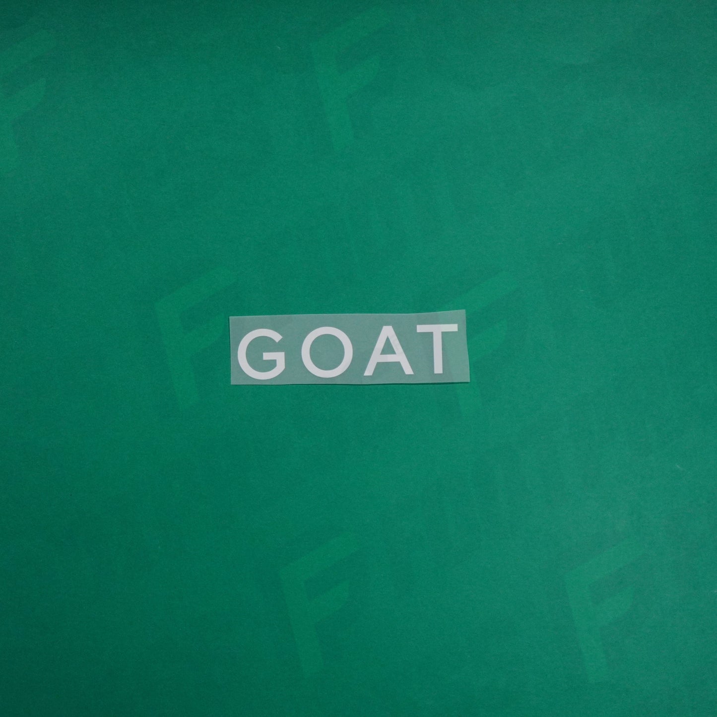 Flocage Officiel - Sponsor, Paris Saint-Germain, GOAT Qualité basse, Grand, Blanc