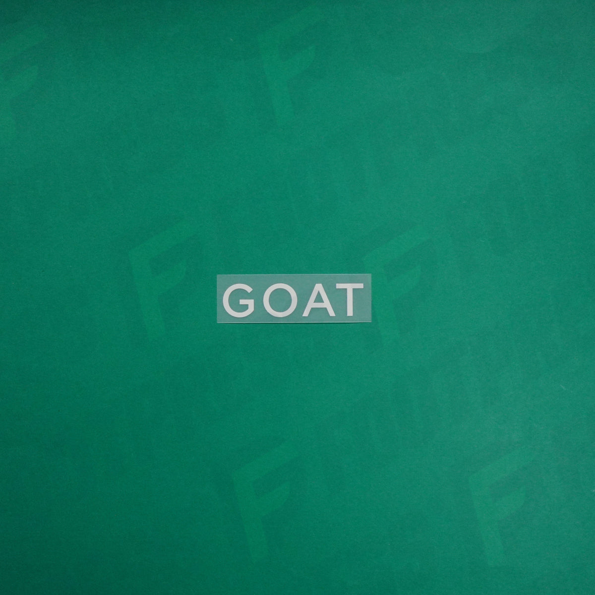 Flocage Officiel - Sponsor, Paris Saint-Germain, GOAT, Petit, Blanc