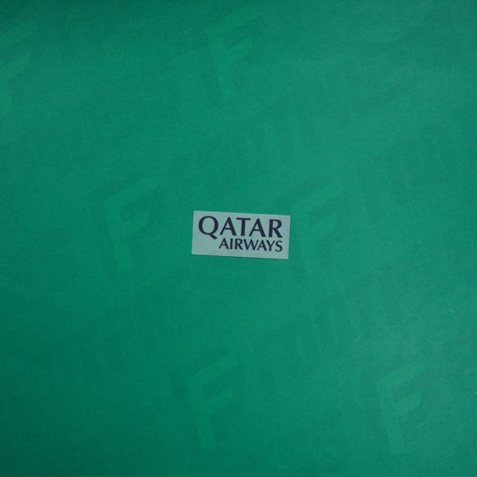 Flocage Officiel - Sponsor, Paris Saint-Germain, Qatar Airways, Petit, Noir