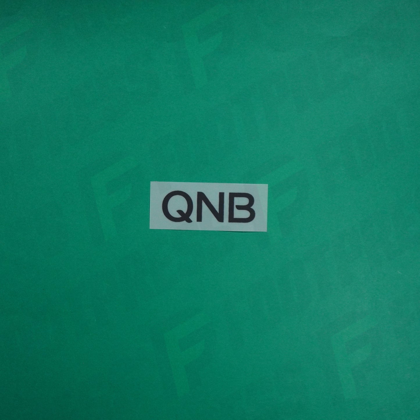 Flocage Officiel - Sponsor, Paris Saint-Germain, QNB, Noir