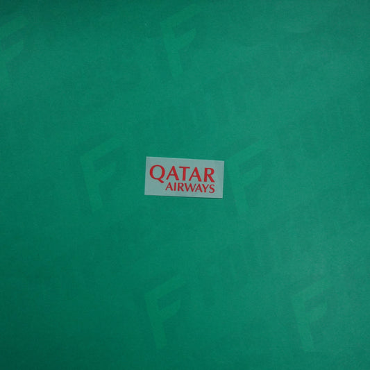 Flocage Officiel - Sponsor, Paris Saint-Germain, Qatar Airways, Petit, Rouge