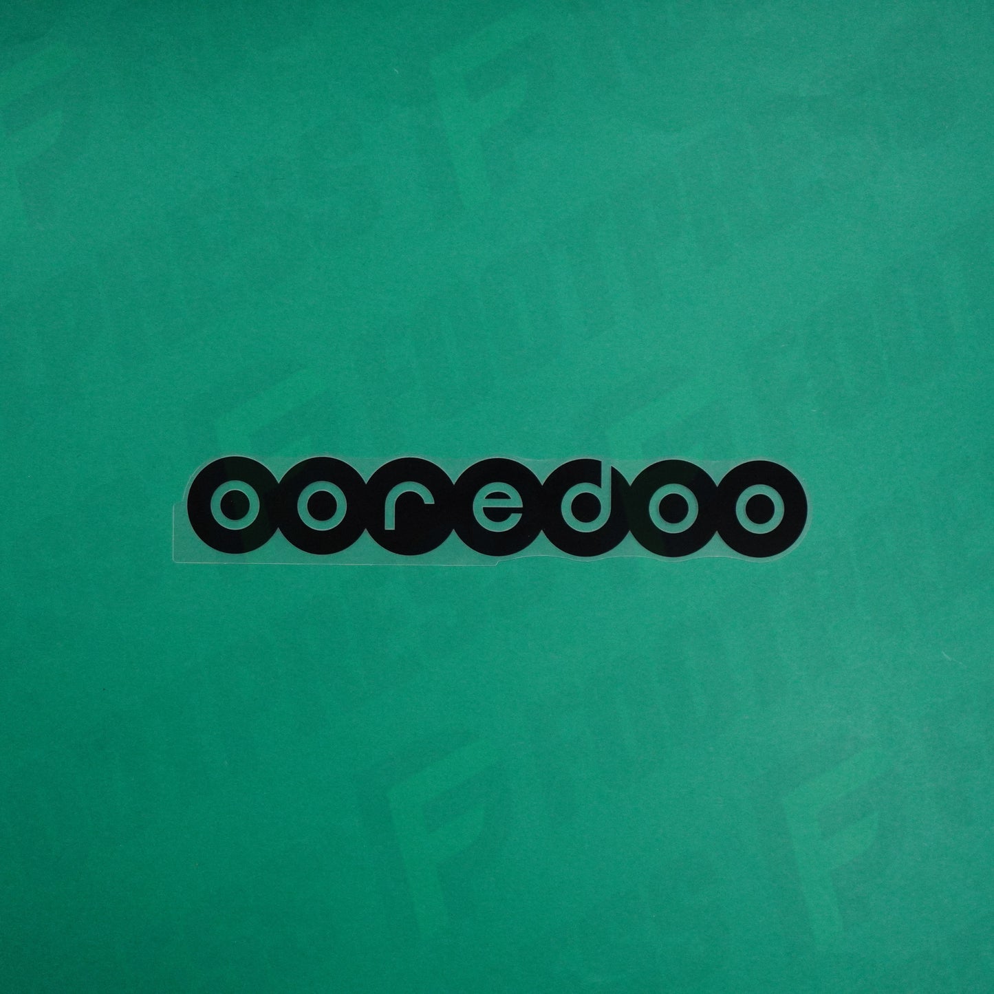 Flocage Officiel - Sponsor, Paris Saint-Germain, Ooredoo, Avery Denison, Noir
