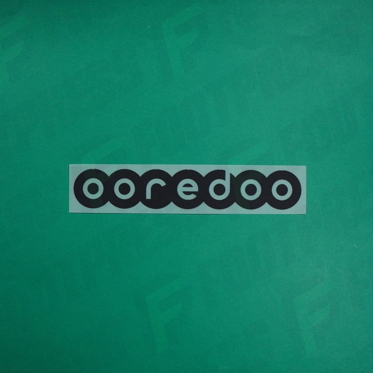 Flocage Officiel - Sponsor, Paris Saint-Germain, Ooredoo, Monblason, Noir