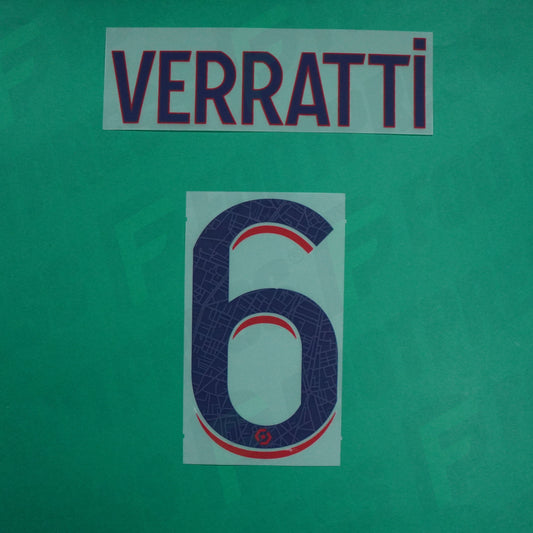 Official Nameset - Paris Saint-Germain, Marquinhos, 2022/2023, Away, Black (PSG)