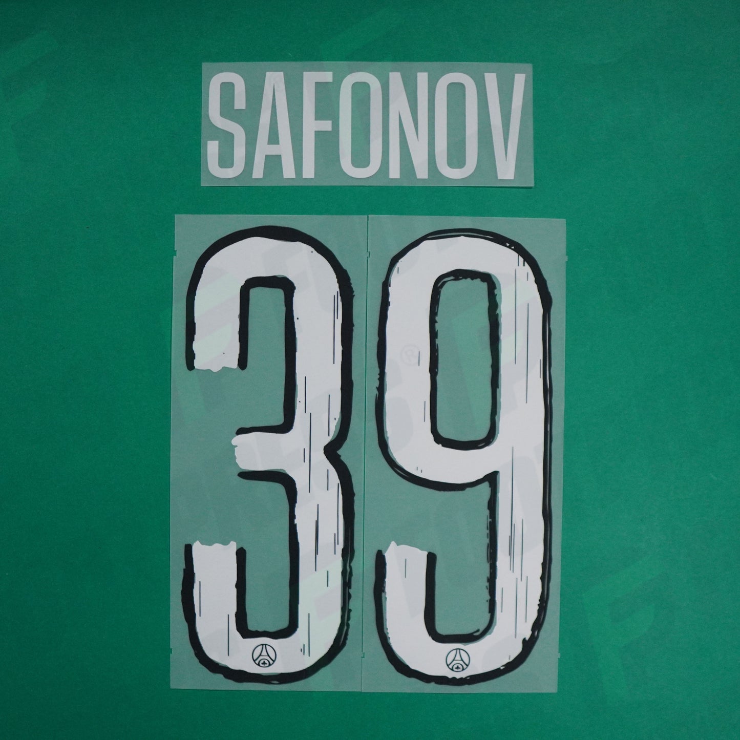 Flocage Officiel - Paris Saint-Germain, Safonov, 2024/2025, GK LDC, Blanc