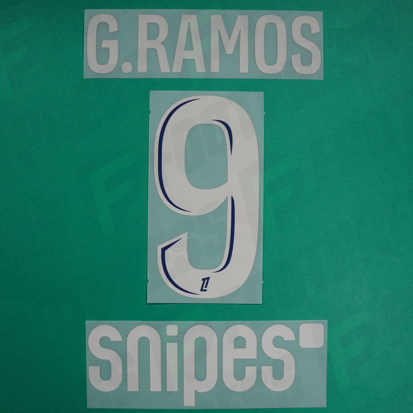 Flocage Officiel - Paris Saint-Germain, Gonçalo Ramos, 2024/2025, Fourth + Snipes, Argenté