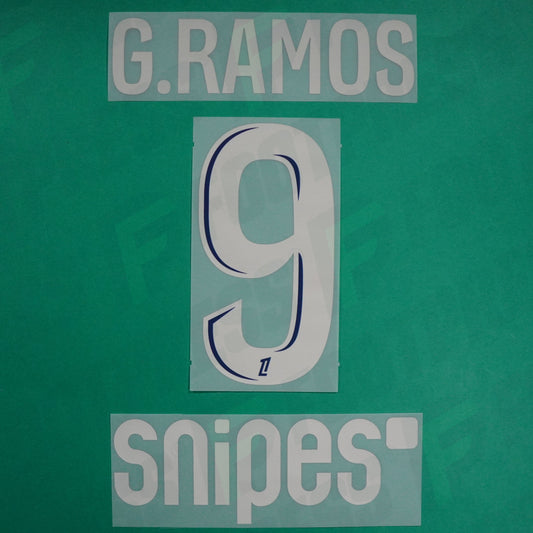 Flocage Officiel - Paris Saint-Germain, Gonçalo Ramos, 2024/2025, Fourth + Snipes, Argenté
